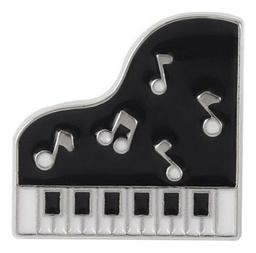 Pin Botton Broche Piano - 2,5cm - Música