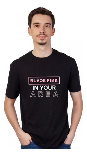 Remera Black Pink  Cuello Redondo - K-pop - Bp05 Unisex