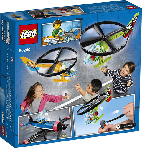 Amplificador De Helicóptero Volador Lego City Air Race 60260