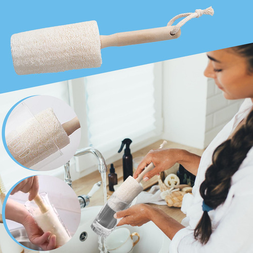 Cepillo De Limpieza Para Tazas De Calabaza En T Towel Con Ma