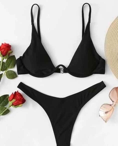 Imagen 9 de 10 de Traje De Baño Bikini Dos Piezas