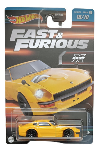 Hot Wheels  Datsun Z40z Custom, Fast & Furious,  Escala 1:64