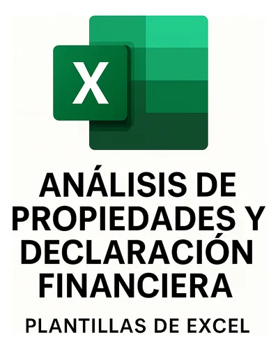 Excel Análisis De Propiedades Y Declaración Financiera