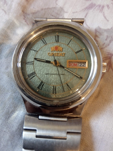 Reloj Orient Viejo De Los Años 80 A Cuerda Funcionado (Usado)