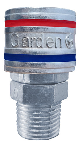 Engate Rápido Para Ar Comprimido Garden Rosca 1/2 Npt Macho