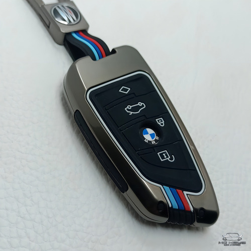Funda Llave Bmw Series 1 2 3 4 5 6 7 X5 X6 Zinc Premium