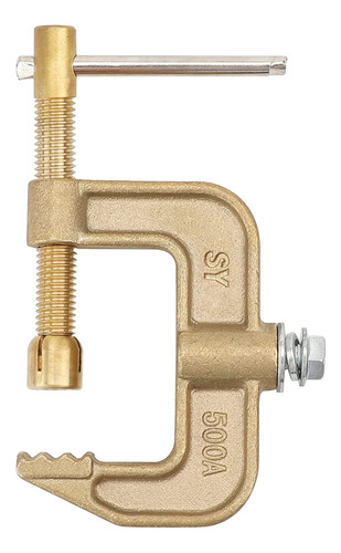 Abrazadera De Tierra Para Soldadura, Corriente G De 500 A, L