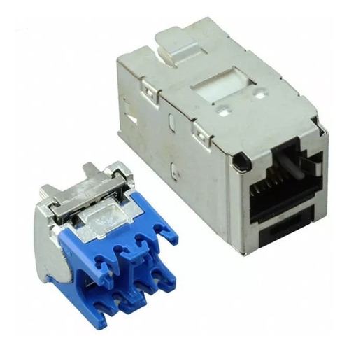 Panduit Cjs6x88tgy 10gig Cat6a Shielded Mini-com Jack
