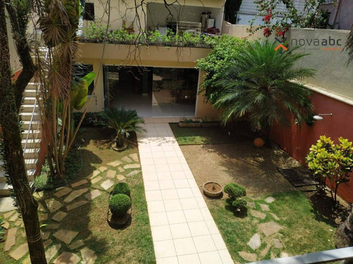 Sobrado Para Alugar, 247 M² Por R$ 8.000,00/mês - Jardim - Santo André/sp - So0459