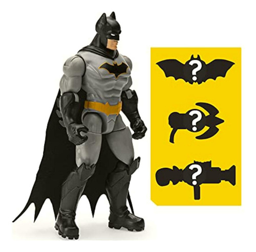 Batman Figuras De Acción De Y Man, De 4 Pulgadas Con 6