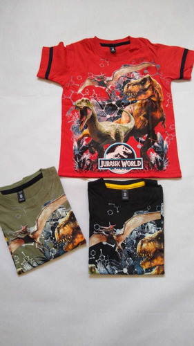 Remera Brillan Oscuridad Dinosaurios Fornite Dia Del Niño 