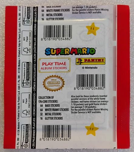 Álbum Super Mario + 40 Sobres