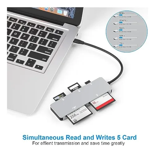 Cfast 2.0 - Lector De Tarjetas Usb C Cfast 3.0