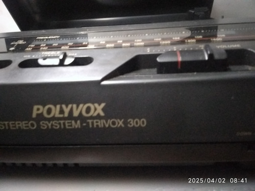 Aparelho De Som Polivox Trivox 300 (usado ) Prateado 10 W (Usado)