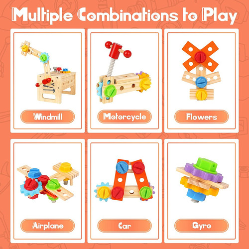 Nuevo Vanplay Tools Juegos De Juguete Educativo (30 Piezas)