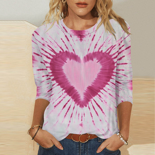Blusa D De Moda Casual Con Botones Para Mujer