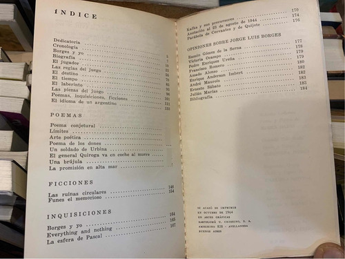 Alicia Jurado Genio Y Figura De Jorge Luis Borges 1a Edicion (Usado)