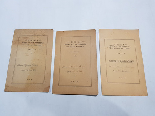 Imagen 7 de 10 de Rosario Antiguos Boletines, Panfletos Y Sobres Mag 59282