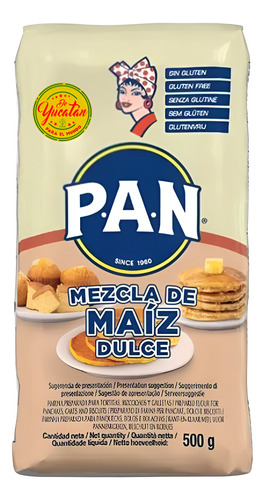 Harina Pan Mezcla De Maíz Dulce 500g Para Arepas De Choclo