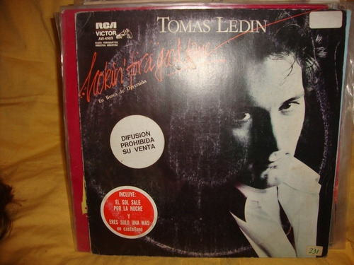 Vinilo Tomas Ledin En Busca De La Diversion Si3