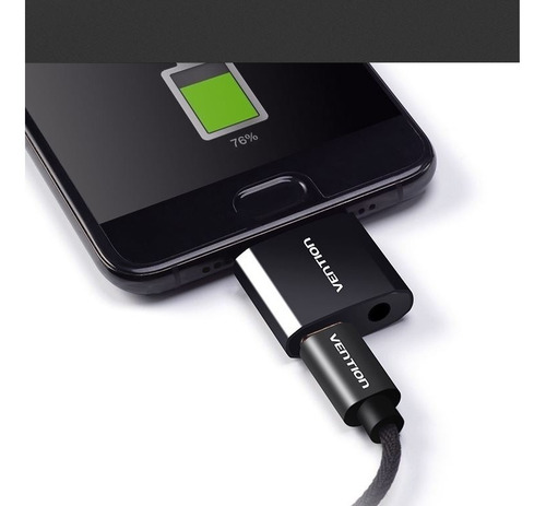 Adaptador Auriculares Usbc Type C A Jack 3.5mm Mini Plug