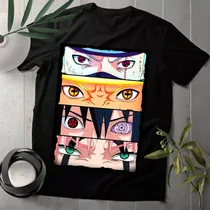 Comprar Remera Anime Naruto Kakashi Akatsuki Naruto Sasuke