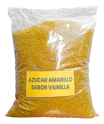 Azúcar Para Algodones Amarillo Sabor Piña O Vainilla ,un Kg