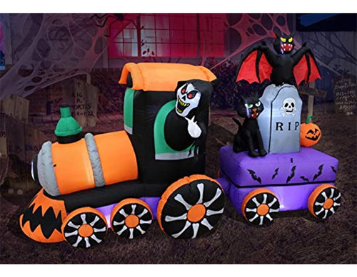 Inflables Inflable De Tren Para Halloween