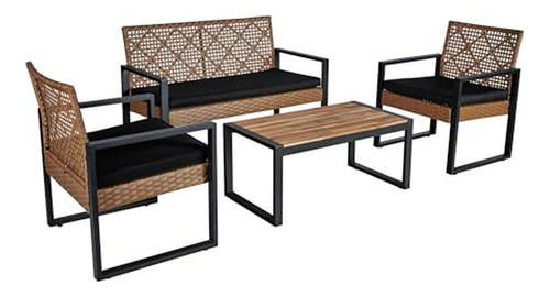 Conjunto De Muebles De Exterior Moderno Compatible Con .