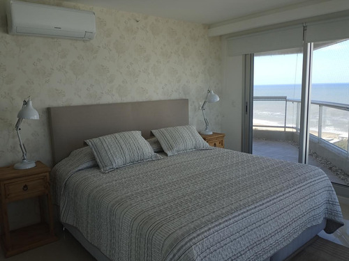 Apto ,vista Al Mar, 3 Dormitorios, Parrillero, Amenities, Playa Brava