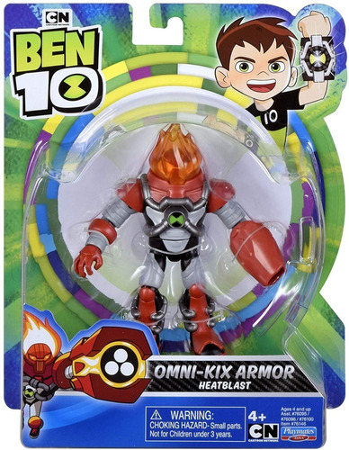 Ben 10 Omni- Kix Armor Heatblast