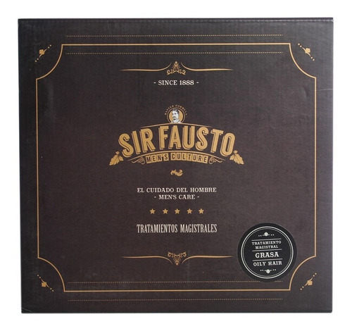 Sir Fausto Magistral Cabello Graso Shampoo Tónico Gel 6c