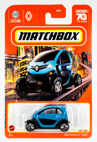 Matchbox - Vehículo 2022 Renault Twizy - 30782