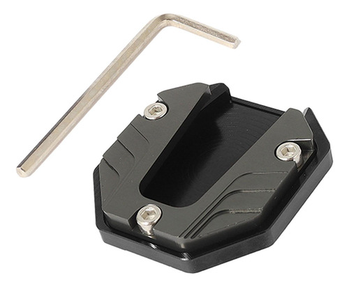 6 Accesorio Antideslizante De Extensión De Placa De Negro
