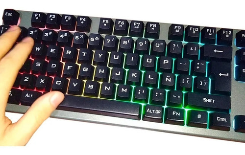 Imagen 4 de 10 de Teclado Gamer Retroiluminado Usb Hp Gaming Con Luces Led