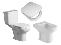 Comprar Combo Inodoro Largo Depósito Bidet Ferrum Bari Tapa Tkxm B