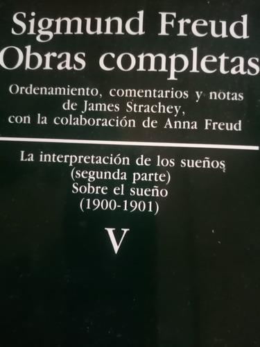 Sigmund Freud Obras Completas 5