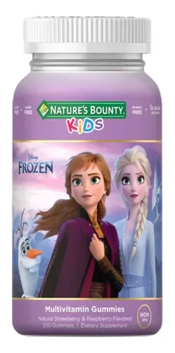 Gomitas Multivitaminas Niños , Frozen Nature's Bounty, 200