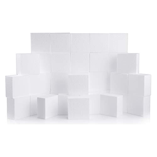 Silverlake Craft Foam Blocks For Crafts - 36 Pack Of 4x...