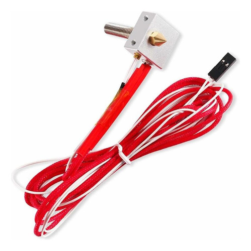 Mk8 Caliente Fin Extrusora Boquilla Kit De 0,4 Mm Para La Im