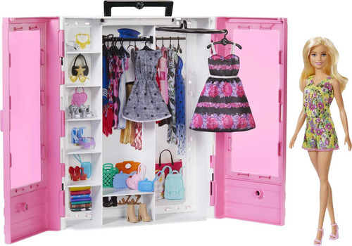 Barbie Fashionistas Ultimate Closet - Juguete Portátil De .