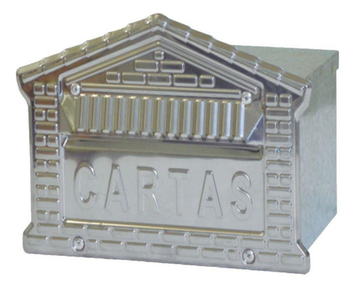 Caixa Correio Cartas Tijolinho Galvinox Embutir 15x21x12cm