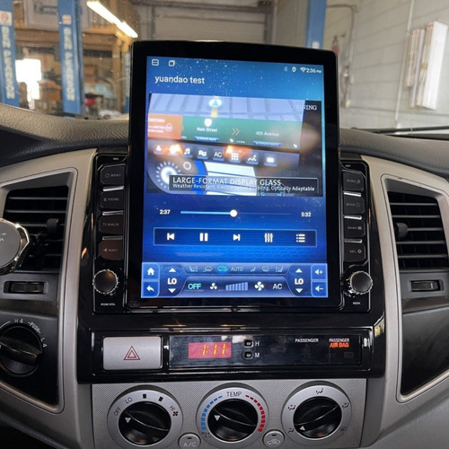 Estereo Tesla Premium Tacoma 2012 Carplay Android Auto