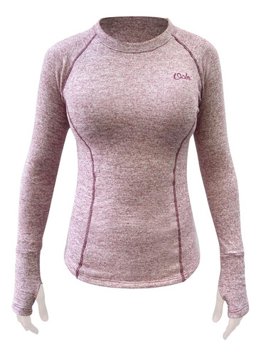 Camiseta Termica Dama Lana Merino Invierno Deportiva Oslo