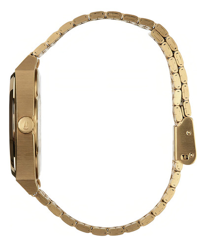 Relógio de pulso Nixon com pulseira colorida de aço inoxidável