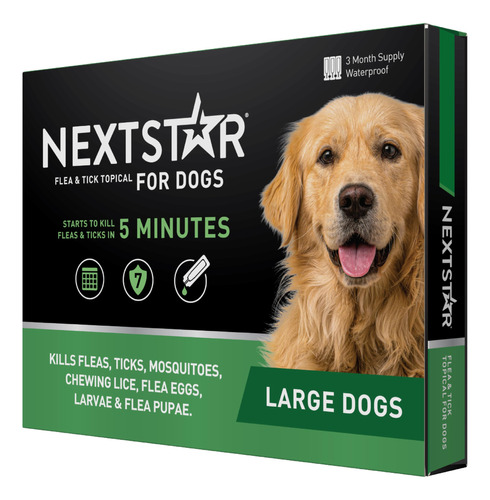 Prevención De Pulgas Y Garrapatas Para Perros Nextstar Large