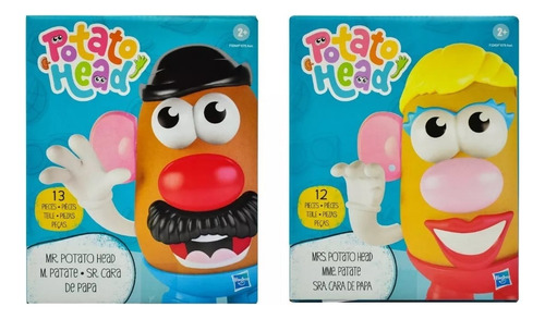 Sr Y Sra Cara De Papa Figuras 13 Y 12 Piezas (Usado)