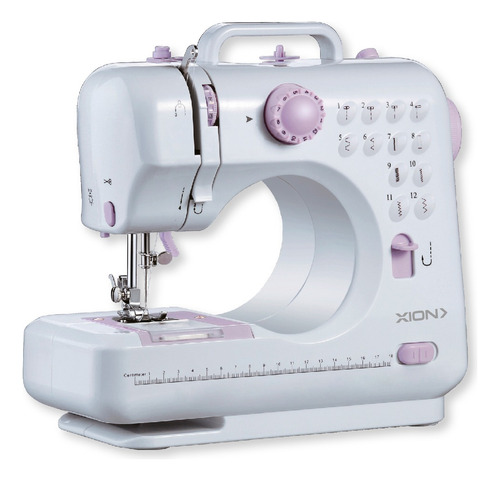 Maquina De Coser Xion Xi-mc120 Color Blanco