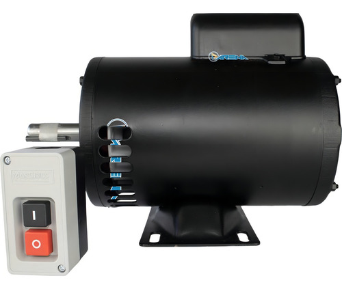 Motor Monofásico 110v/220v 1cv 2 Polos 1cv 3480 Rpm Ip21