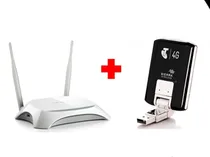 Comprar Bam Movistar 4g Router Tp Link Mr3420 Internet Inalambrico
